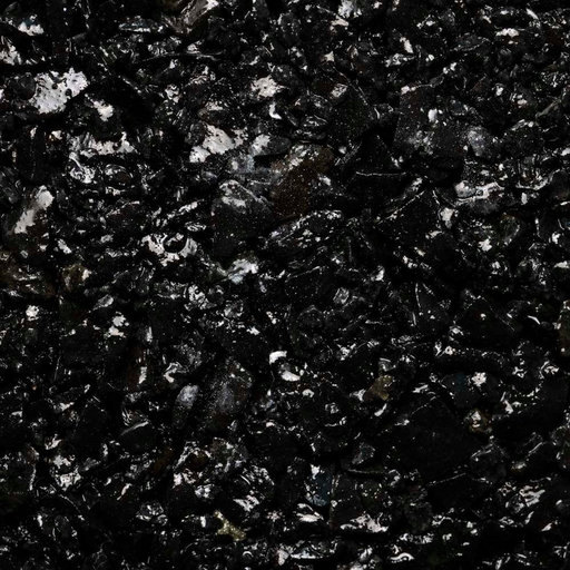 [AKJB10] Jet Black Stone Only Mix 1-5mm (100kg)